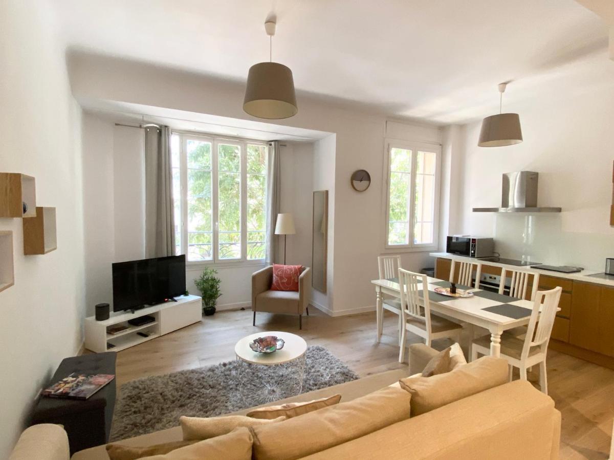 Stylish Two-Bedroom Apartment -Stayinantibes - 5 Soleau Exteriör bild